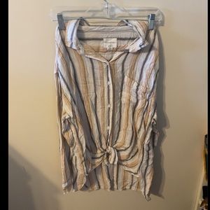 American Eagle Striped button down